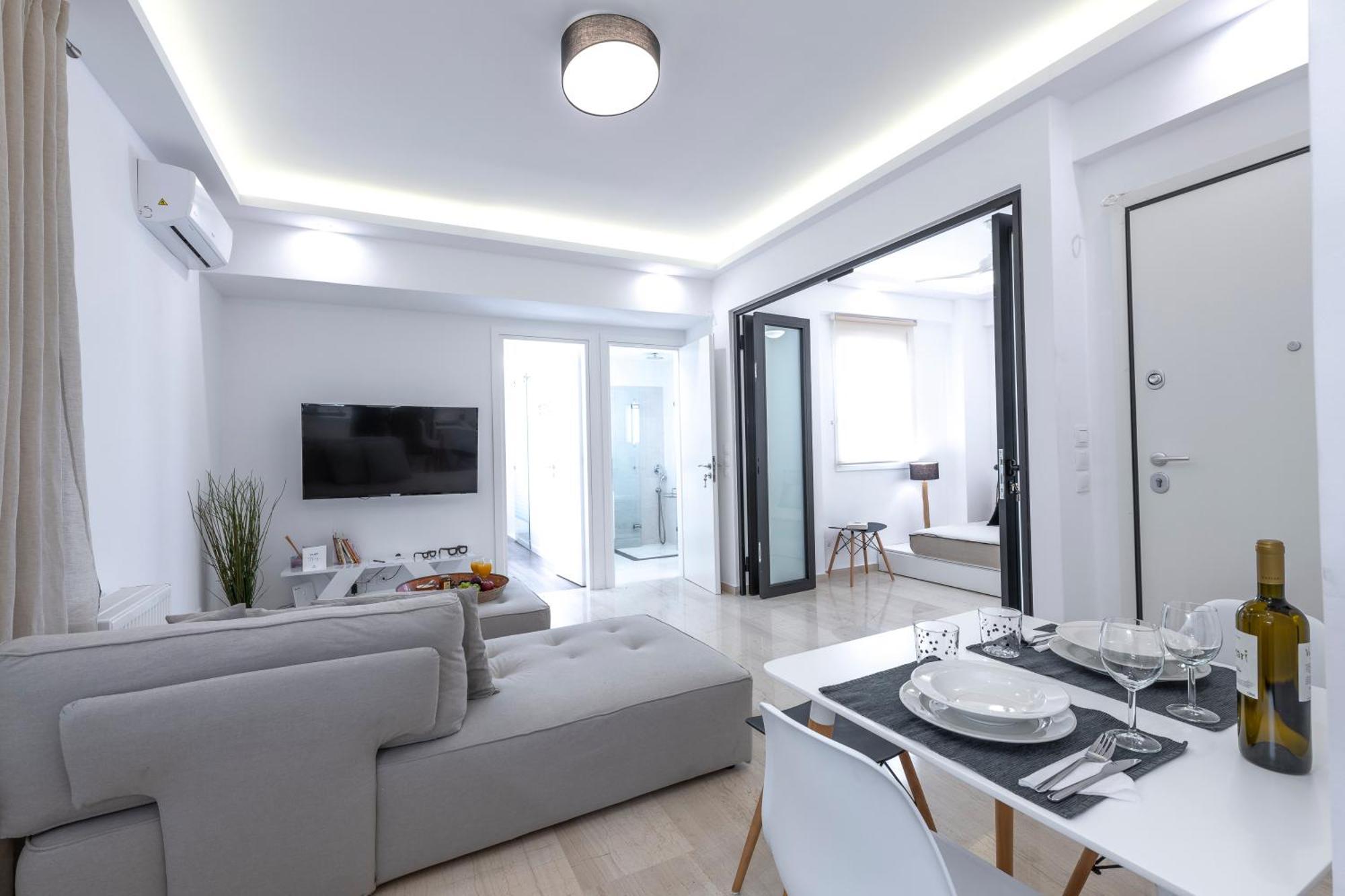 아테네 Melidi Luxury Penthouse In Koukaki 아파트 외부 사진